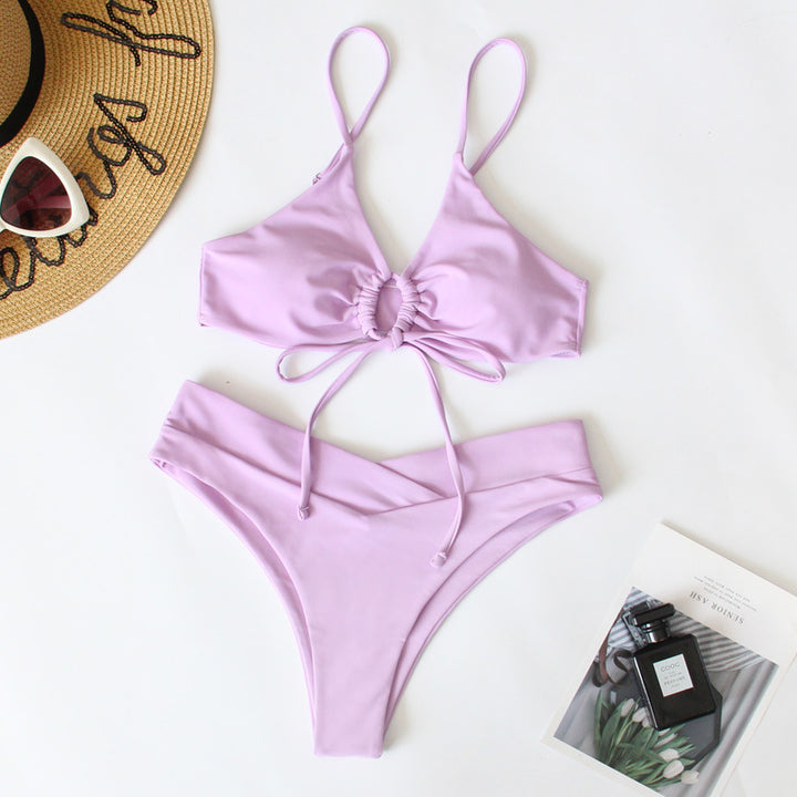 Women's Sportive Bikini Set with Adjustable Straps Mune Fashion