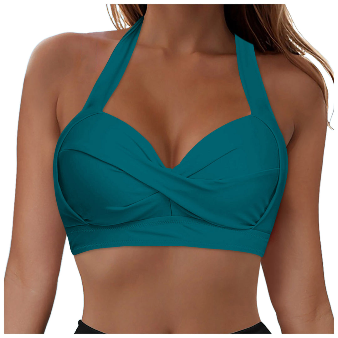 Women's Stylish Bikini Top with Wrap Design Mune Fashion