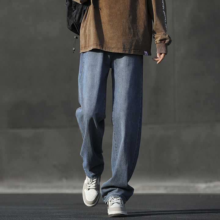 Men's Loose-Fit Jeans in Urban Style