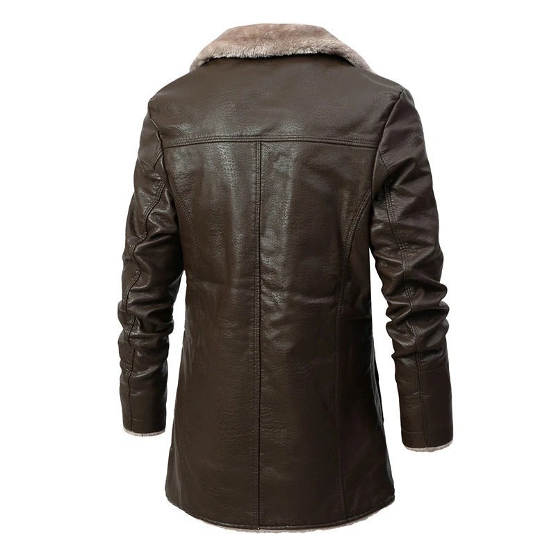 Men's Elegant Sheepskin Jacket with Modern Cut Mune Fashion