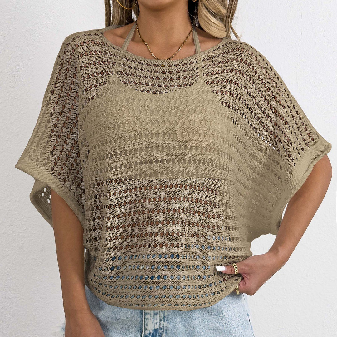 Ladies airy mesh T-shirt Mune Fashion