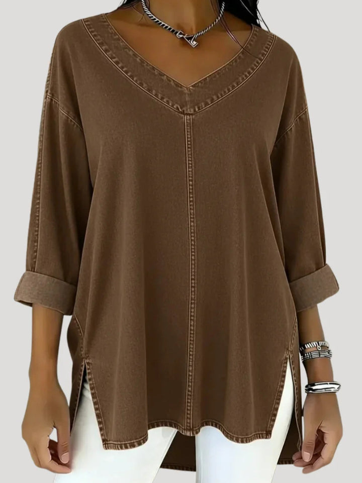 Women's Casual Denim Tunic