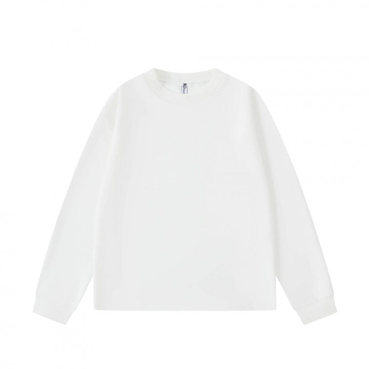Unisex Oversized-Long Sleeve-Sweatshirt with Round Neck, French-Terry Quality and Ribbed Cuffs Mune Fashion
