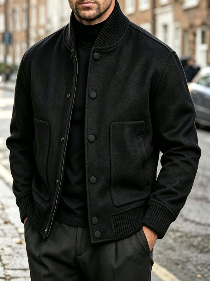 Men's Stylish Cardigan with Button Closure