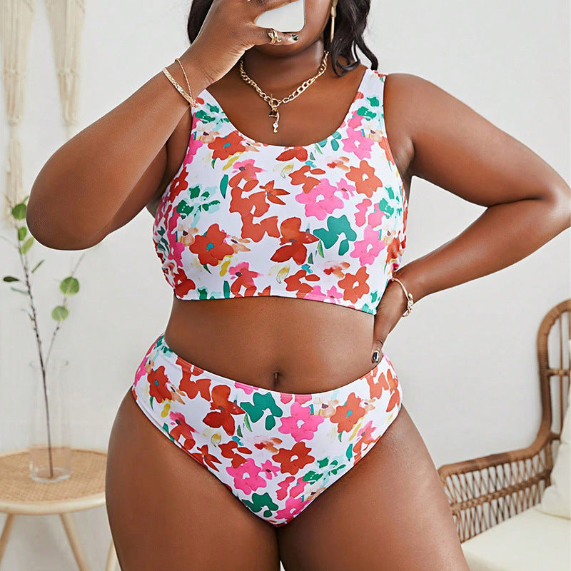 Women's Stylish Bikini Set with Sporty Top Mune Fashion