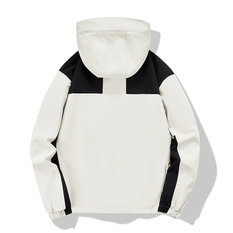 Unisex Lightweight Technical Softshell Outdoor Jacket with Hood and Adjustable Hem Mune Fashion