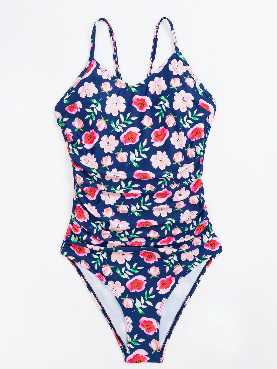 Women's Elegant One-Piece Swimsuit with Floral Design Mune Fashion