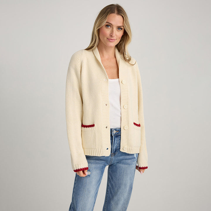 Women Chunky Knit Turtle Neck Sweater with Lobster Intarsia and Casual Oversized Fit Mune Fashion