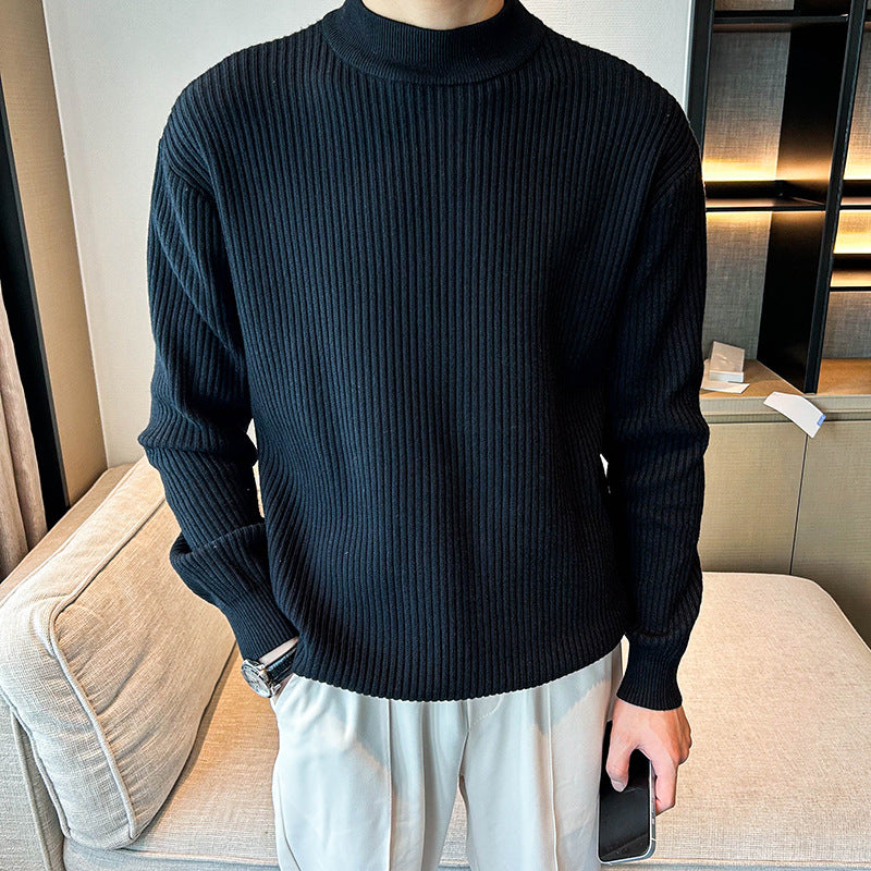 Men's Cozy Ribbed Knit Sweater Mune Fashion