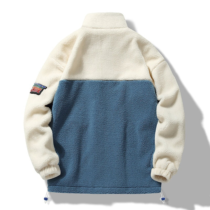 Men's Cozy Fleece Jacket with Hood Mune Fashion