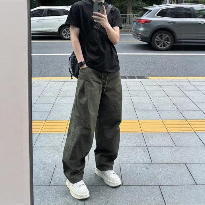 Men's Comfortable Cargo Pants with Practical Side Pockets Mune Fashion