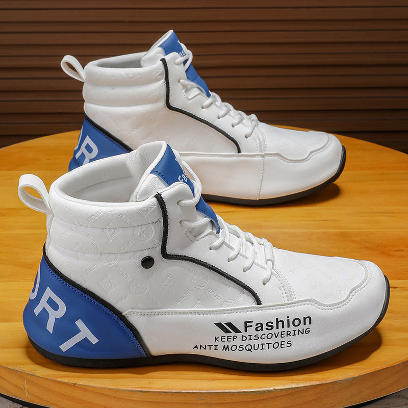 Women sporty high-top sneakers with protective design and non-slip sole Mune Fashion