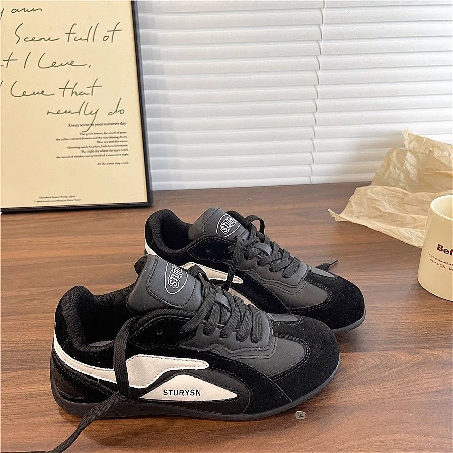 Women's Leisure Sneakers with Soft Suede and Breathable Upper Material Mune Fashion