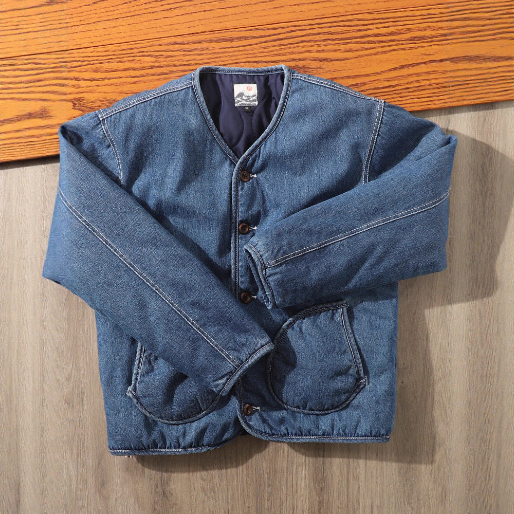 Men's transitional jacket with button closure Mune Fashion