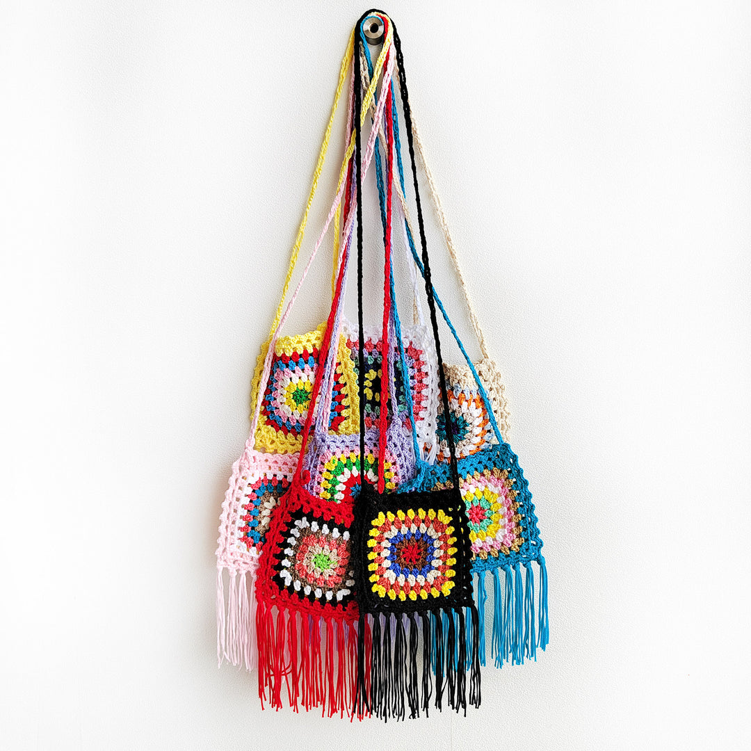 Women Handcrafted Crochet Bag Mune Fashion