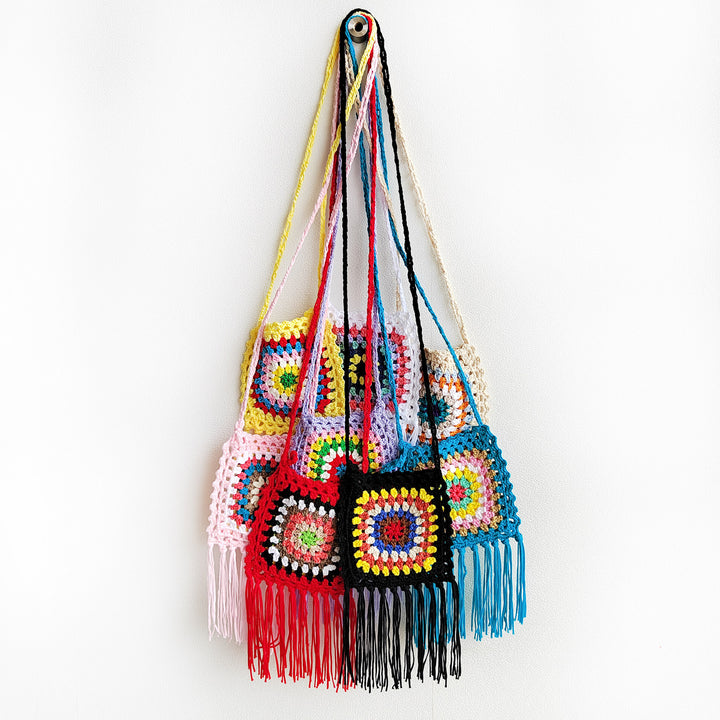 Women Handcrafted Crochet Bag Mune Fashion
