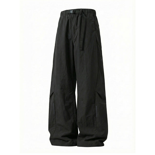 Unisex Ultra-wide technical cargo pants with integrated waistband and adjustable leg cuffs Mune Fashion