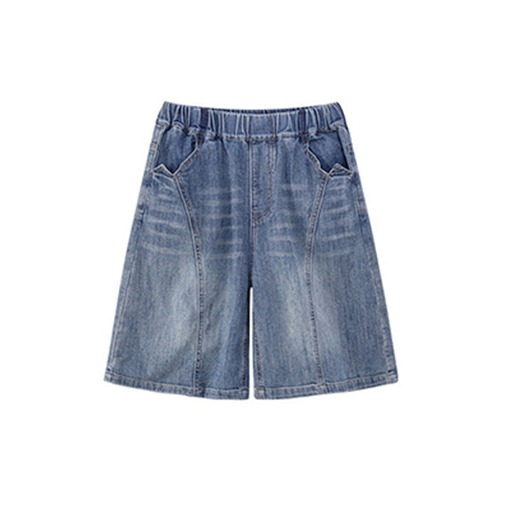 Unisex casual denim shorts with high side pockets Mune Fashion