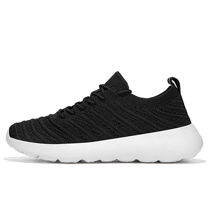 Unisex knitted slip-on sneaker with seamless knit upper, elastic cuff and cushioning lightweight sole Mune Fashion