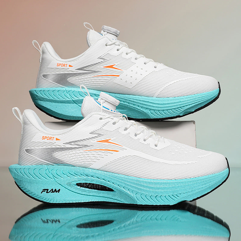 Unisex padded stability training sneakers with BOA closure and cushioned platform midsole Mune Fashion