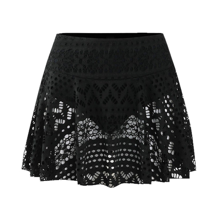 Ladies sporty casual skirt with perforated design Mune Fashion