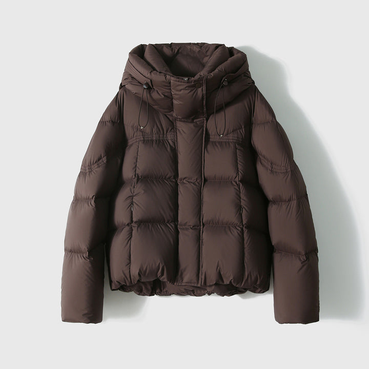 Women's fashionable quilted jacket with high collar Mune Fashion