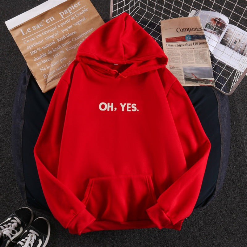 Women's hoodie with soft inner lining, kangaroo pocket, and subtle front print Mune Fashion