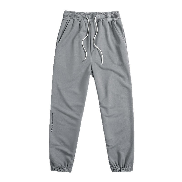 Men's Lightweight Breathable Tech Jogging Pants with Elastic Waistband, Drawstring & Ankle Cuffs Mune Fashion