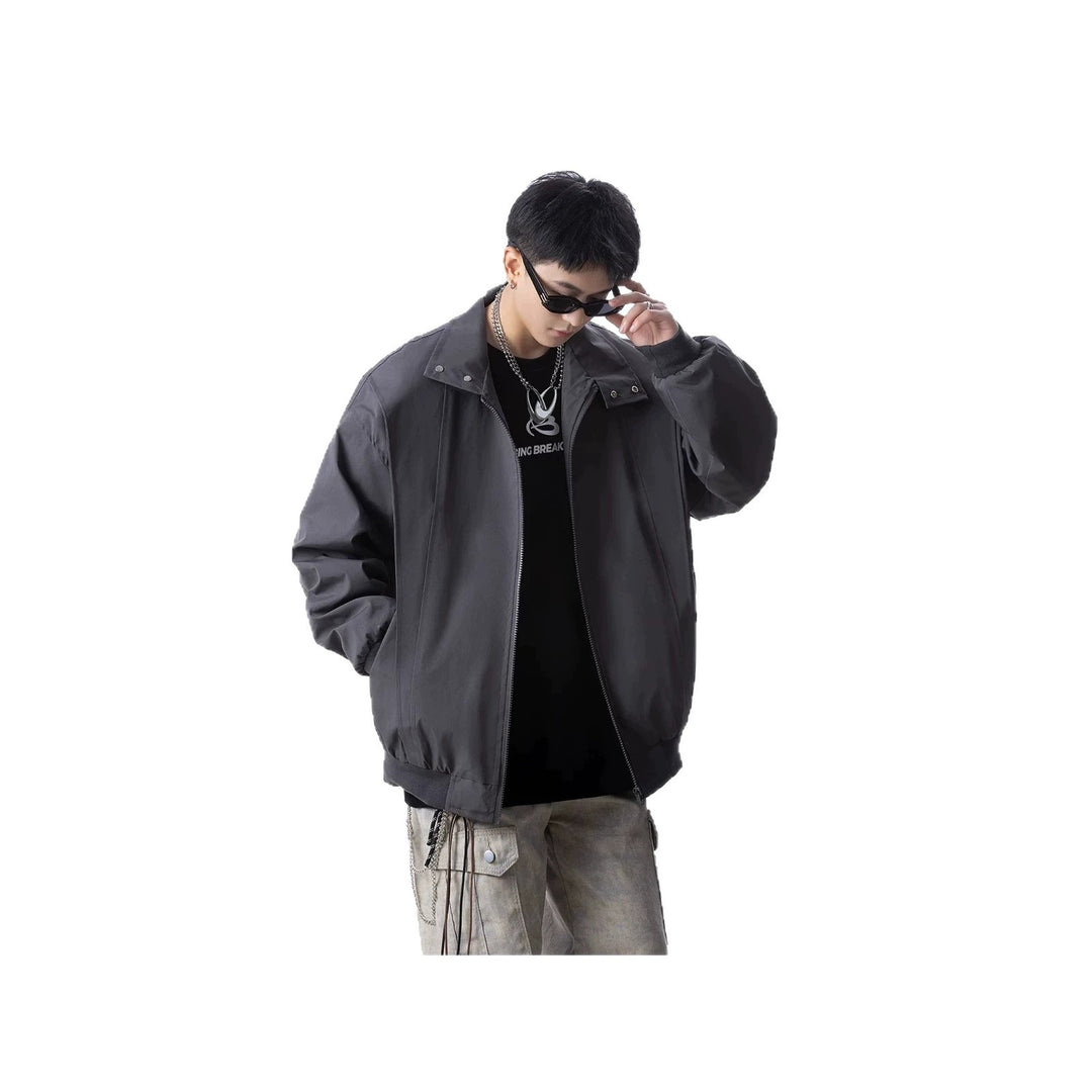 Men's Urban Utility Jacket with High Collar Mune Fashion