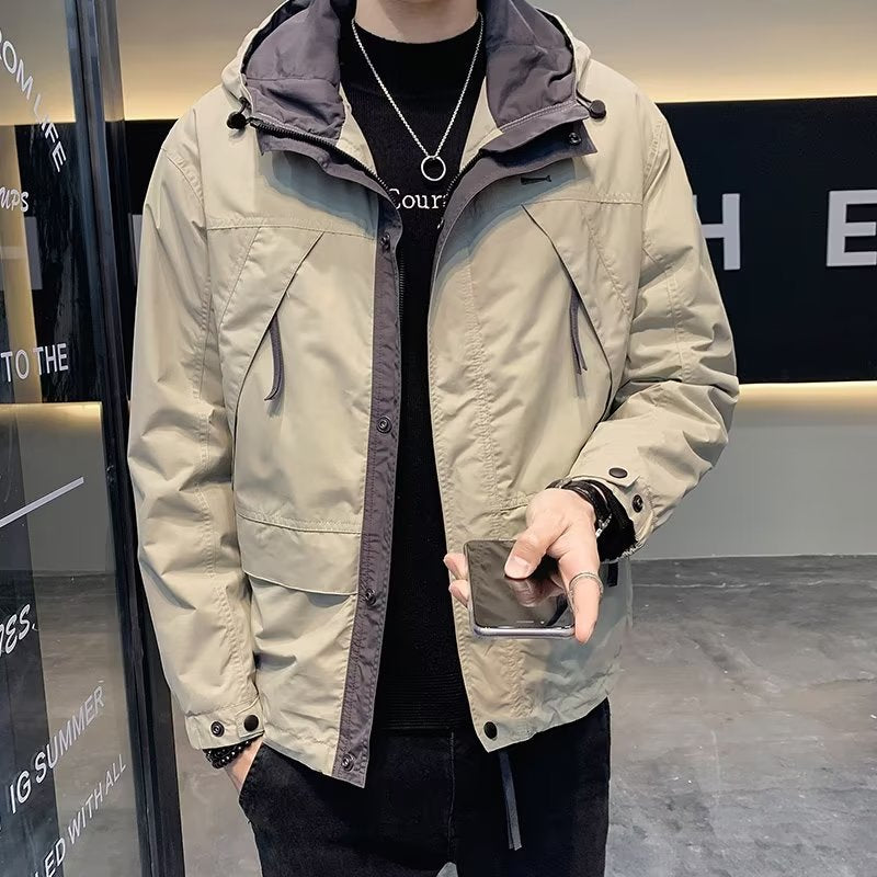 Men's Fashionable Outdoor Jacket with Practical Pockets Mune Fashion