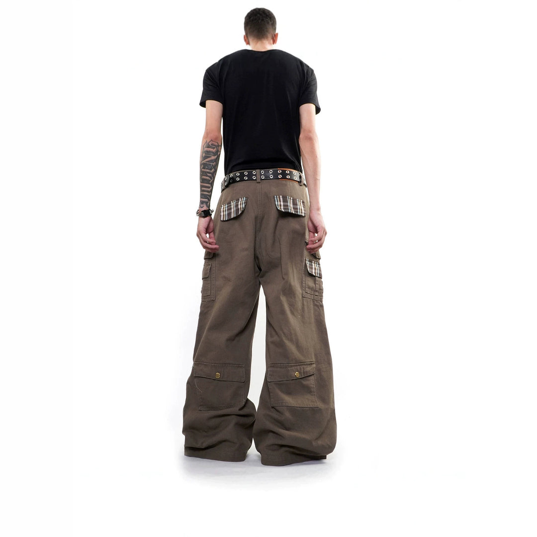 Men's Loose Fit Cargo Pants with Pockets Mune Fashion