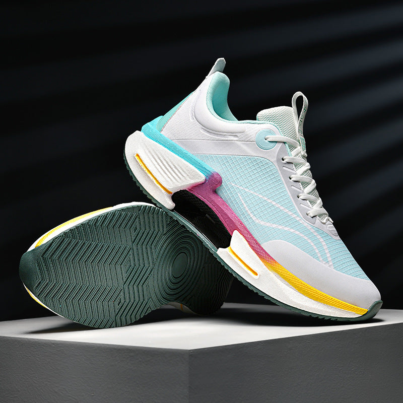 Unisex breathable mesh runners with grid structure, stabilizing midsole and split stabilizer Mune Fashion