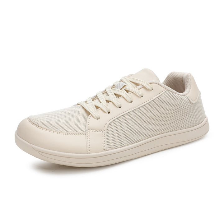 Men's urban city sneaker with seamless mesh and synthetic leather mix, cushioned EVA sole and padded heel support Mune Fashion