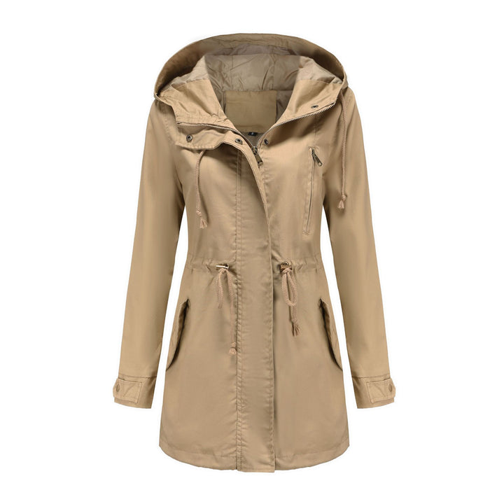 Women's leisure jacket with hood