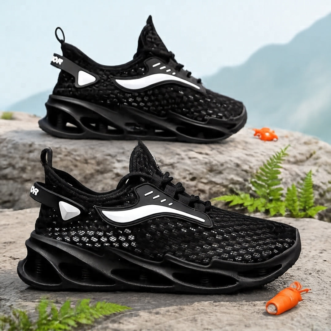 Men's Breathable Running Shoes with Cushioned Sole Mune Fashion