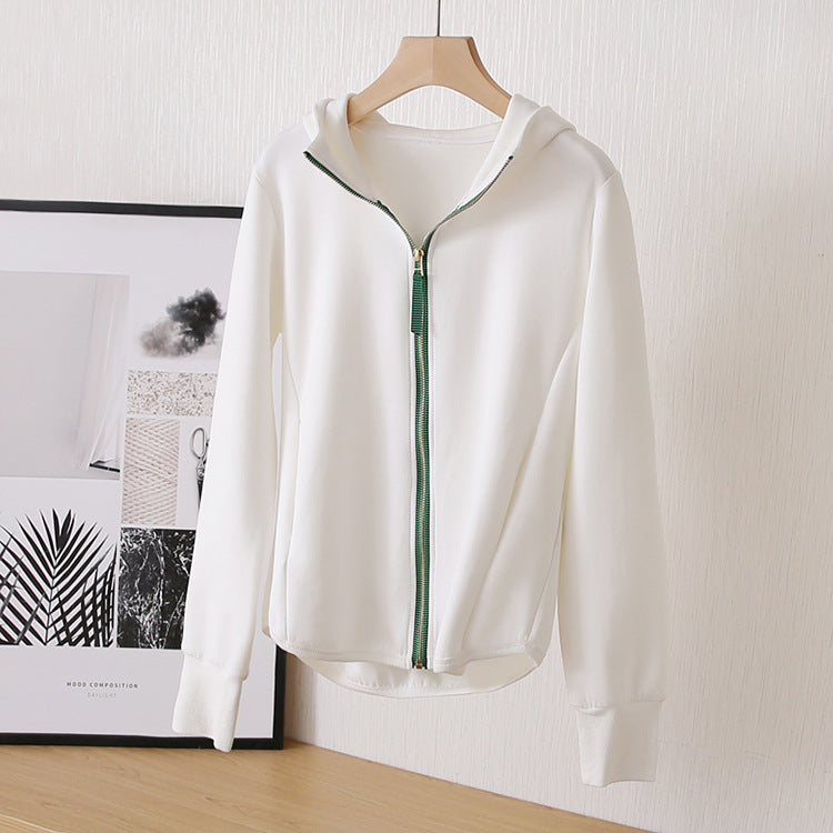 Ladies Sporty Jacket with Hood Mune Fashion