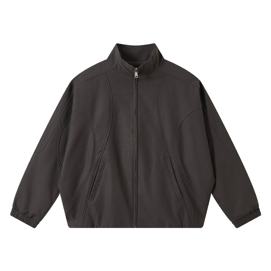 Unisex Short-cut Boxy Bomber with ergonomic seams and elastic cuffs Mune Fashion