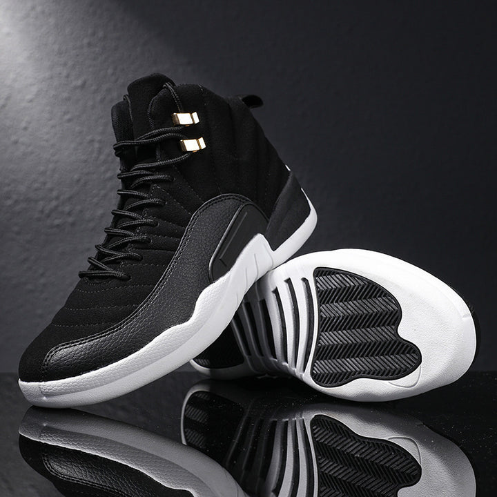 Men's Retro-inspired Performance Basketball Boots with Reinforced Side Wall Mune Fashion