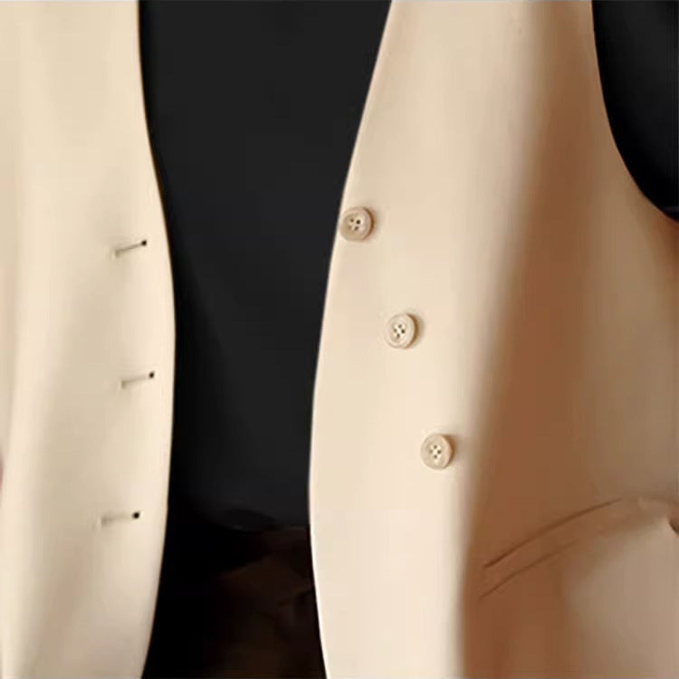 Women Elegant Blazer Vest Mune Fashion