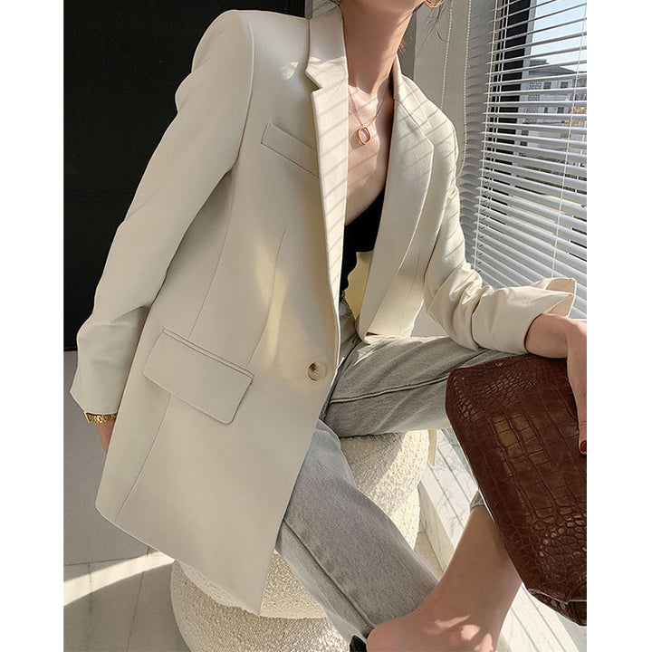 Women's Oversized Blazer in Minimalist Design Mune Fashion