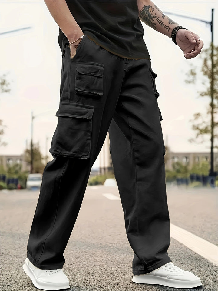Men's Fashion Cargo Pants with Practical Zipper Pockets Mune Fashion