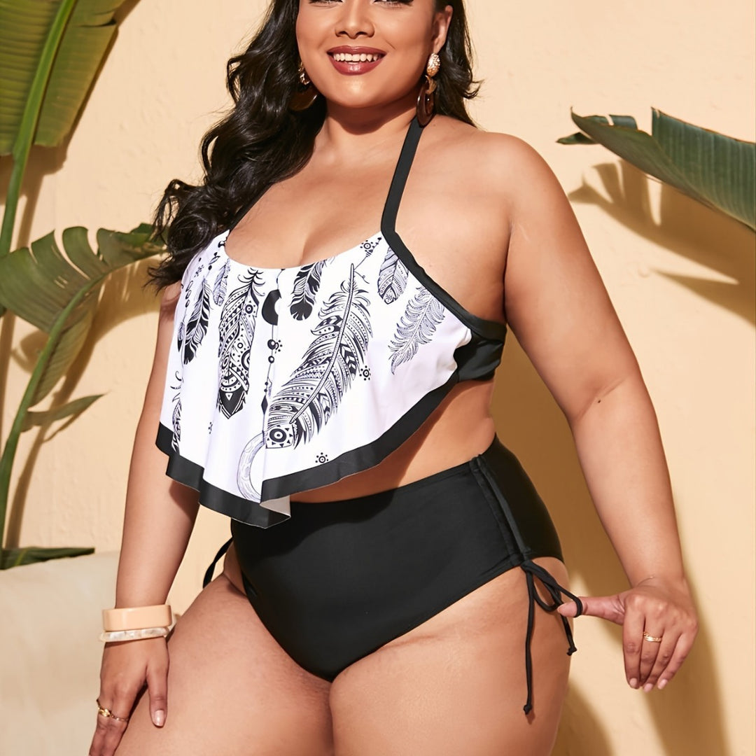 Ladies Coastal Suitable Beach Top with Casual Cut Mune Fashion
