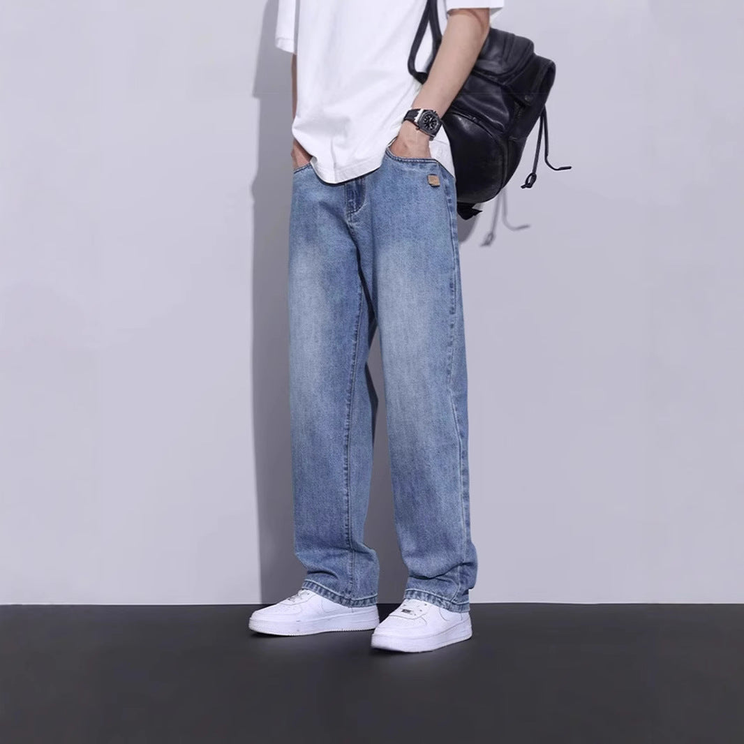 Men's Comfortable Loose-Fitting Jeans Mune Fashion
