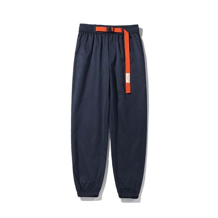 Men's Water-Repellent Tech Jogging Pants with Elastic Hem, Drawstring, and Durable Seams Mune Fashion