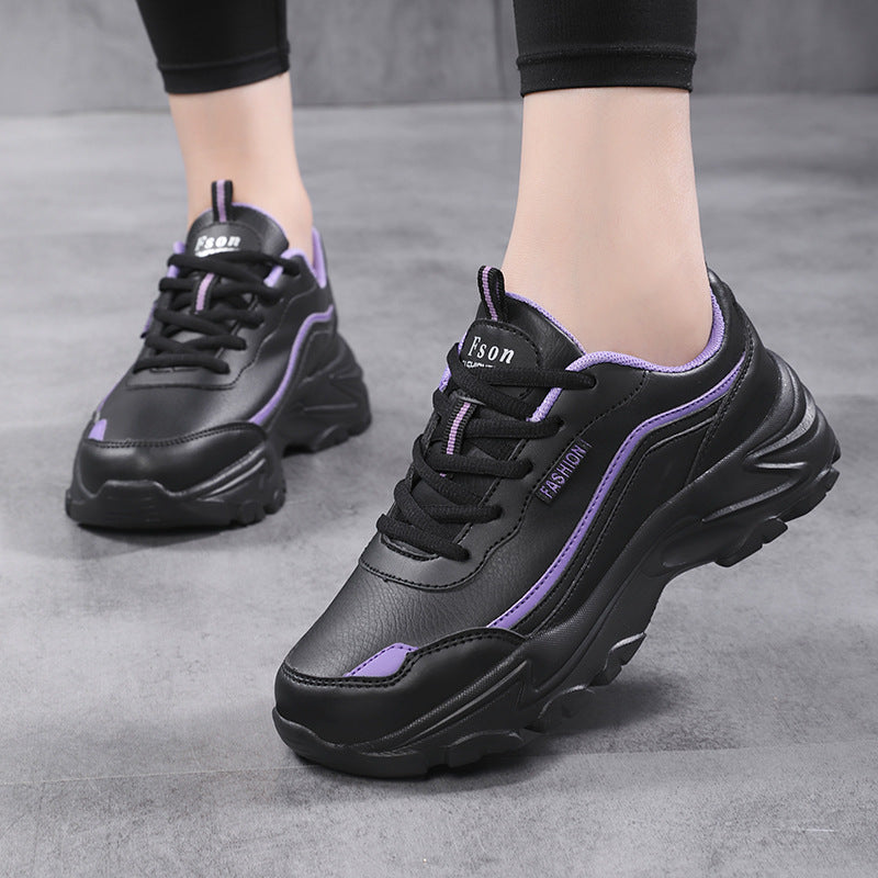 Men's urban platform trekking sneakers with shock-absorbing midsole and grippy outsole Mune Fashion