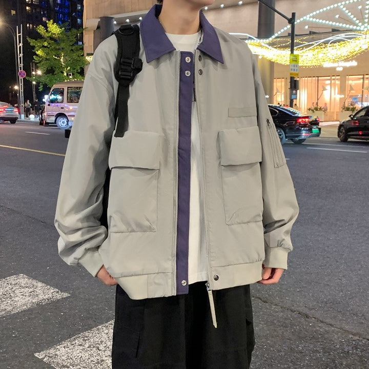 Men's multifunctional jacket with generous pockets Mune Fashion