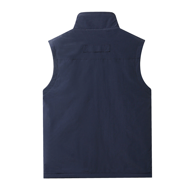 Men Warm Lined Outdoor Vest Mune Fashion