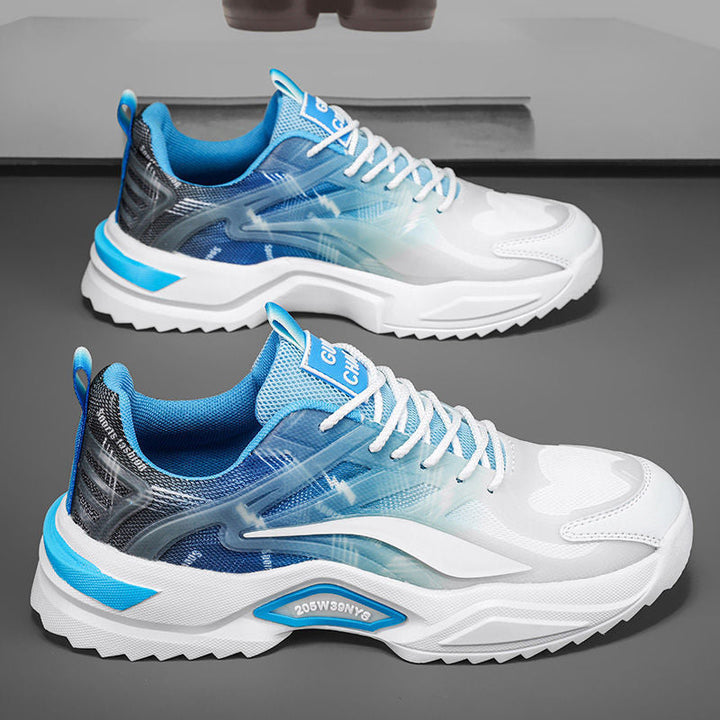 Ladies sporty running and leisure sneakers with breathable mesh construction Mune Fashion