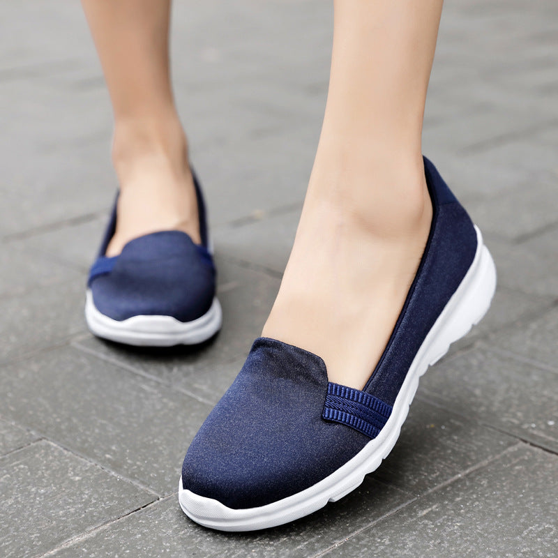 Women Lightweight Knit Slippers with Elastic Entry and Cushioned Comfort Sole Mune Fashion