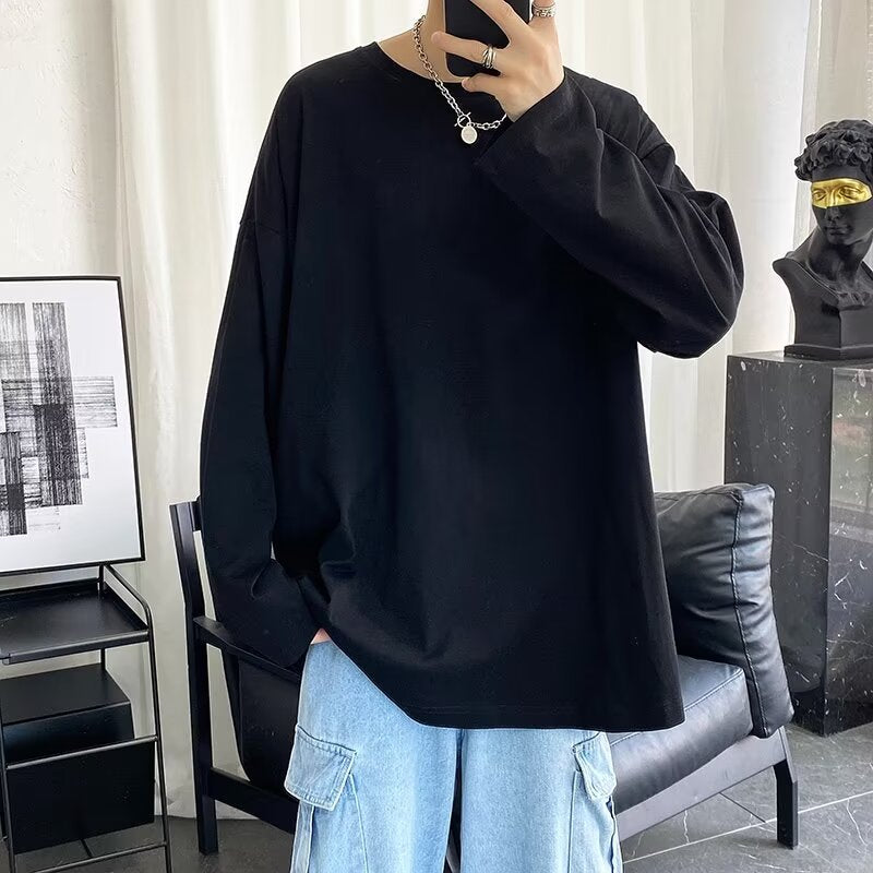 Women Casual Oversized Long Sleeve Shirt Mune Fashion